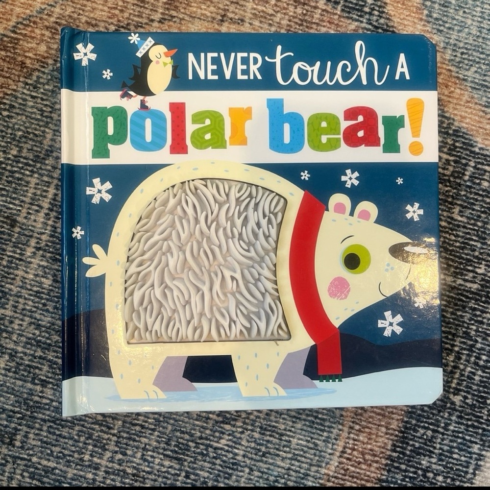 Never Touch Kids Board Books x 4